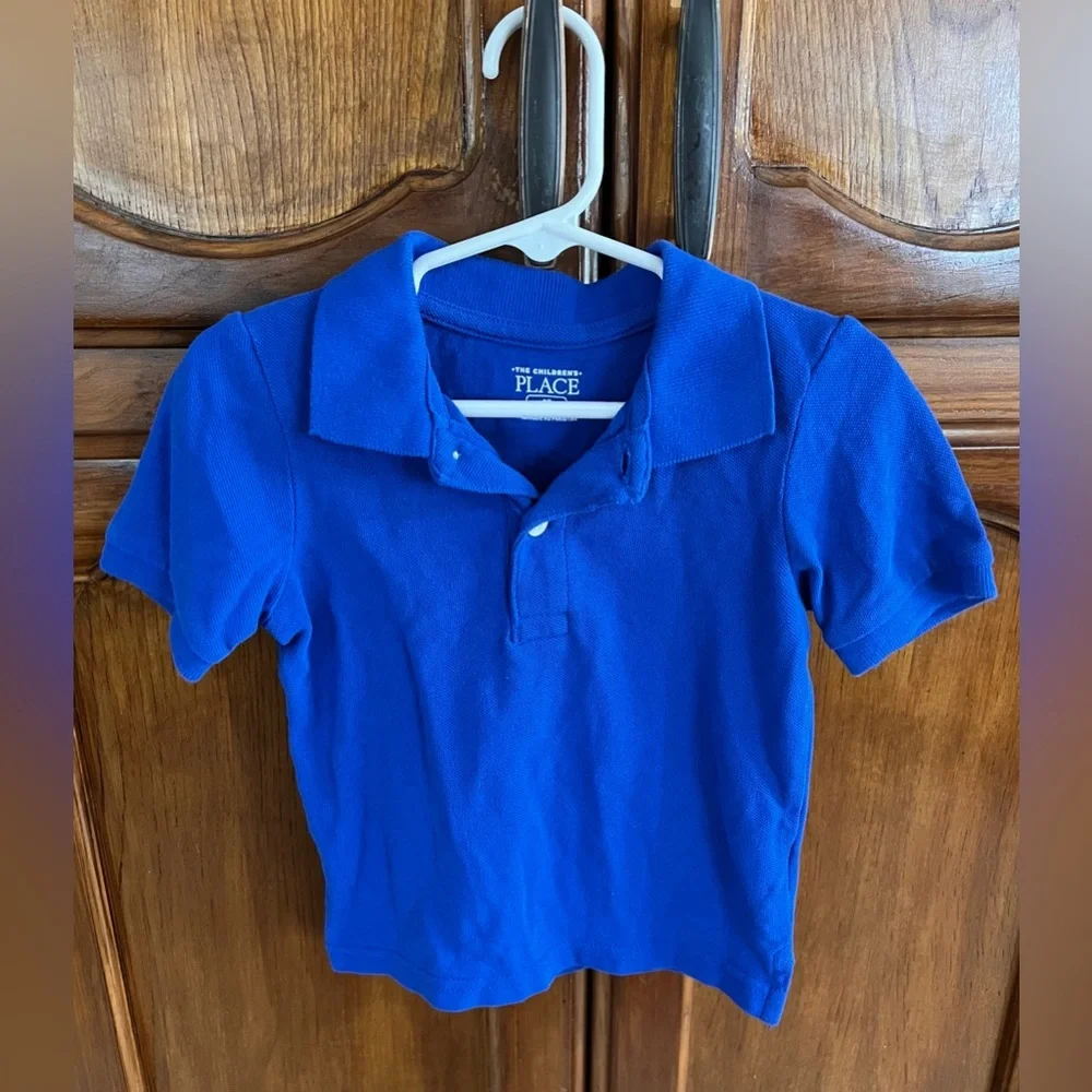 The Children's Place Toddler Uniform Soft Pique Short Sleeve Polo! Size 2T.